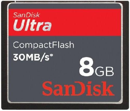 SanDisk Ultra II CompactFlash 8 GB Memory Card V407