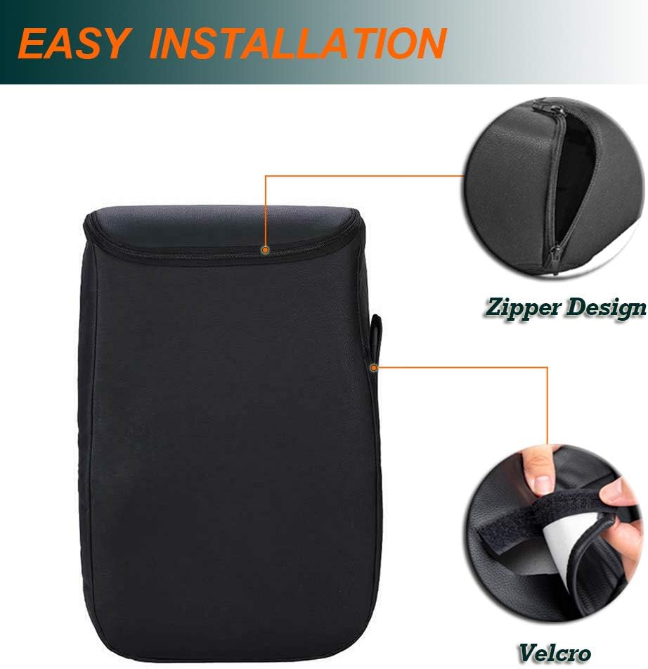 Black Center Console Cover Pack of 2 K9587
