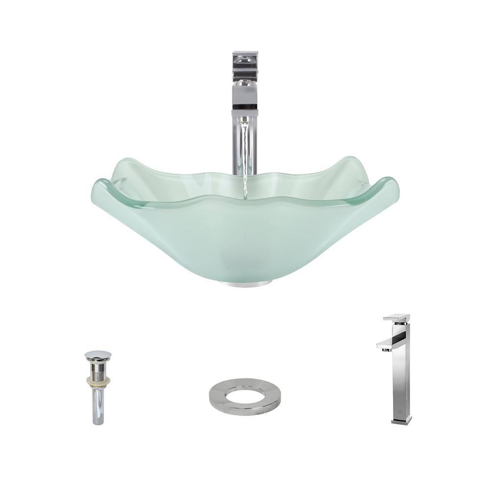 Chrome Vessel Faucet Ensemble D669467