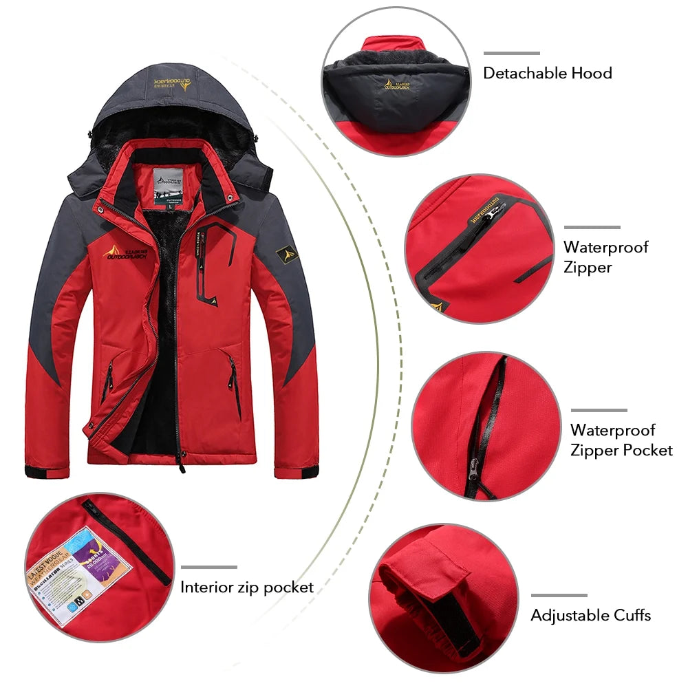 Waterproof Shell Ski Jacket R82975