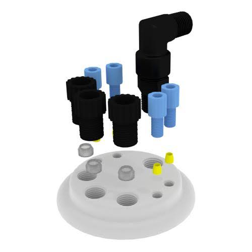 10L HDPE 83mm Solvent Waste System U2834
