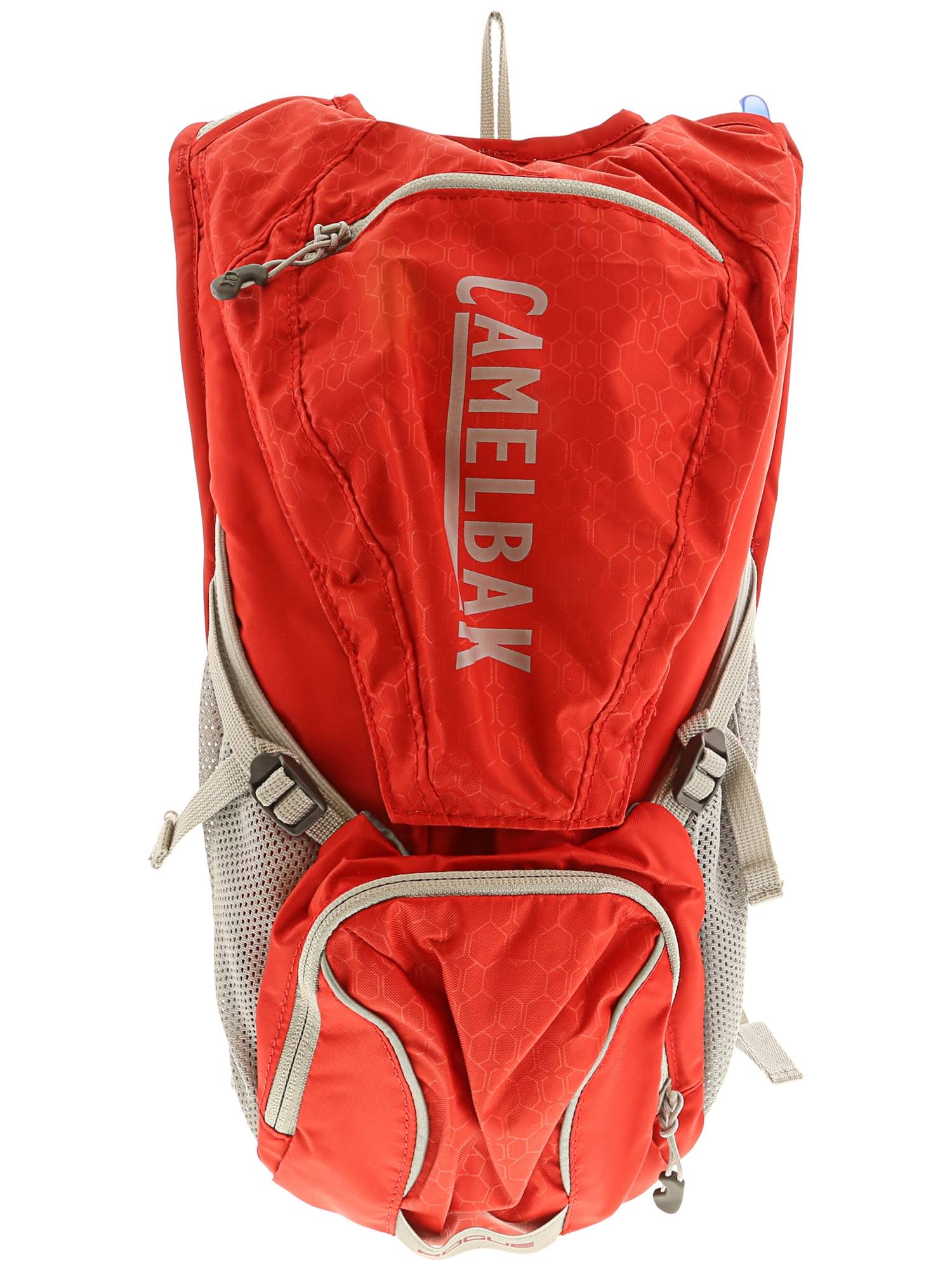 Racing Red Silver 5 Liter Hydration Backpack U5391