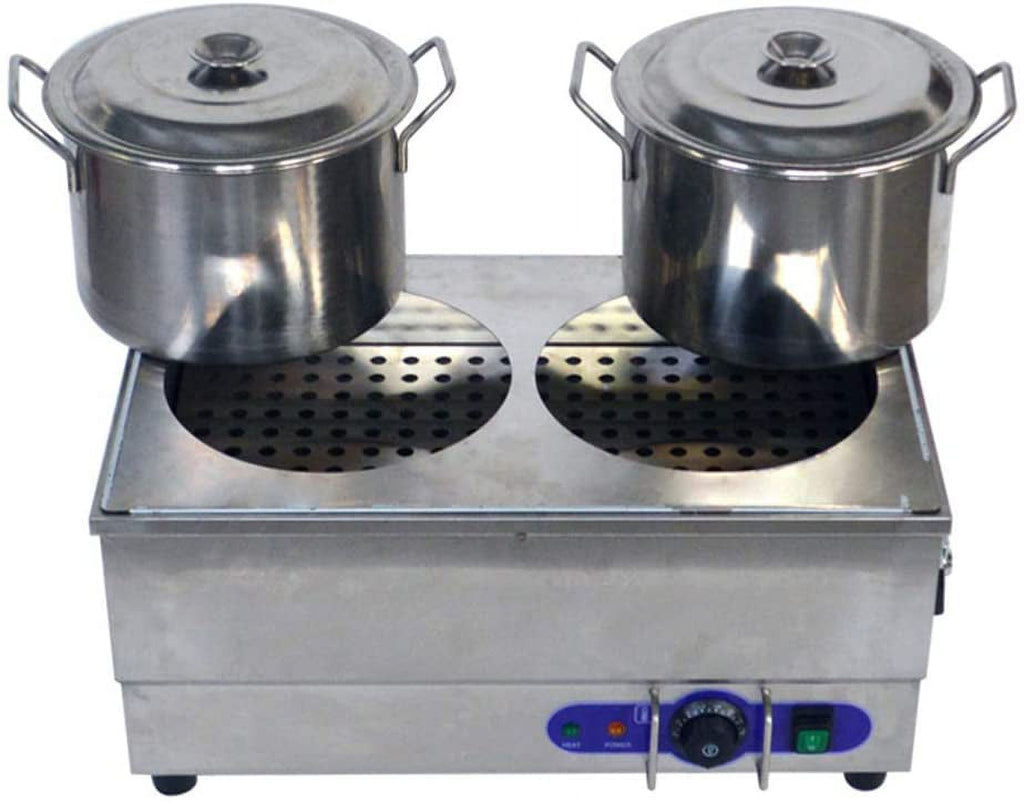 1500W Commercial Food Warmer Bain Marie Steam Table 2 Pots M686