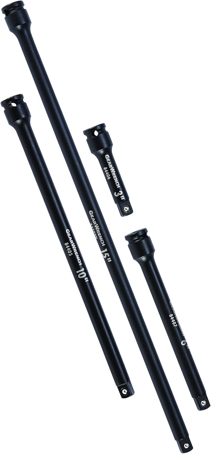 4 Pc. 3/8" Drive Impact Extension Set M354