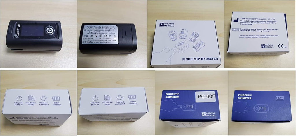 Bluetooth Pulse Oximeter Fingertip with Alarm, Carry Bag & Lanyard W853