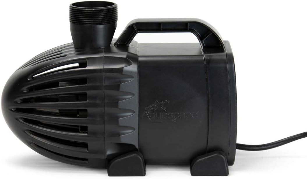 Black 2000 GPH Pond and Waterfall Pump A8146