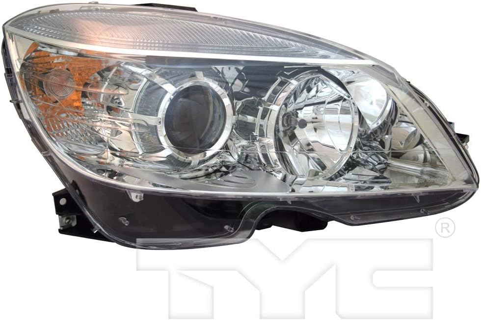 Headlight Assembly for 2008-2011 Mercedes-Benz C63 AMG Passenger Side E691687