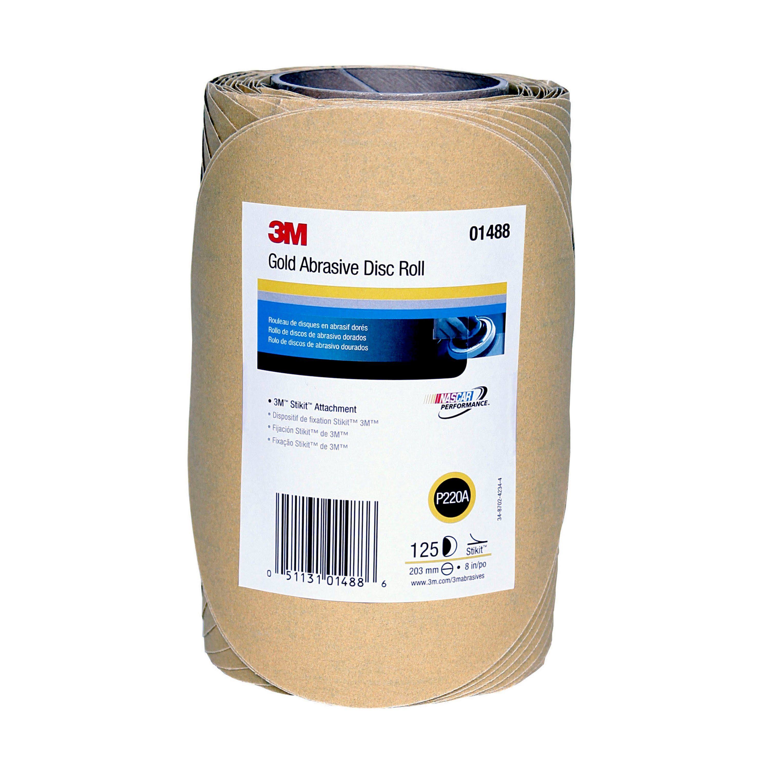 8x22 P220A Grit Disc Roll B597224