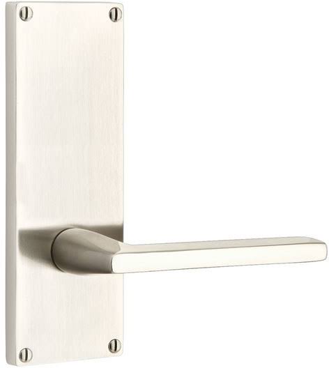 Modern 7x22 Sideplate Non-Keyed Privacy Set Oil Rubbed Bronze M658