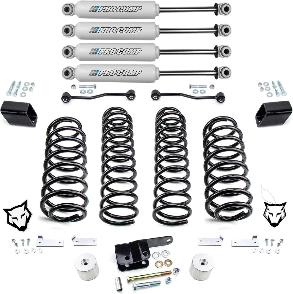 3" Lift Kit with Pro Comp Shocks for Jeep Wrangler JL Z4700