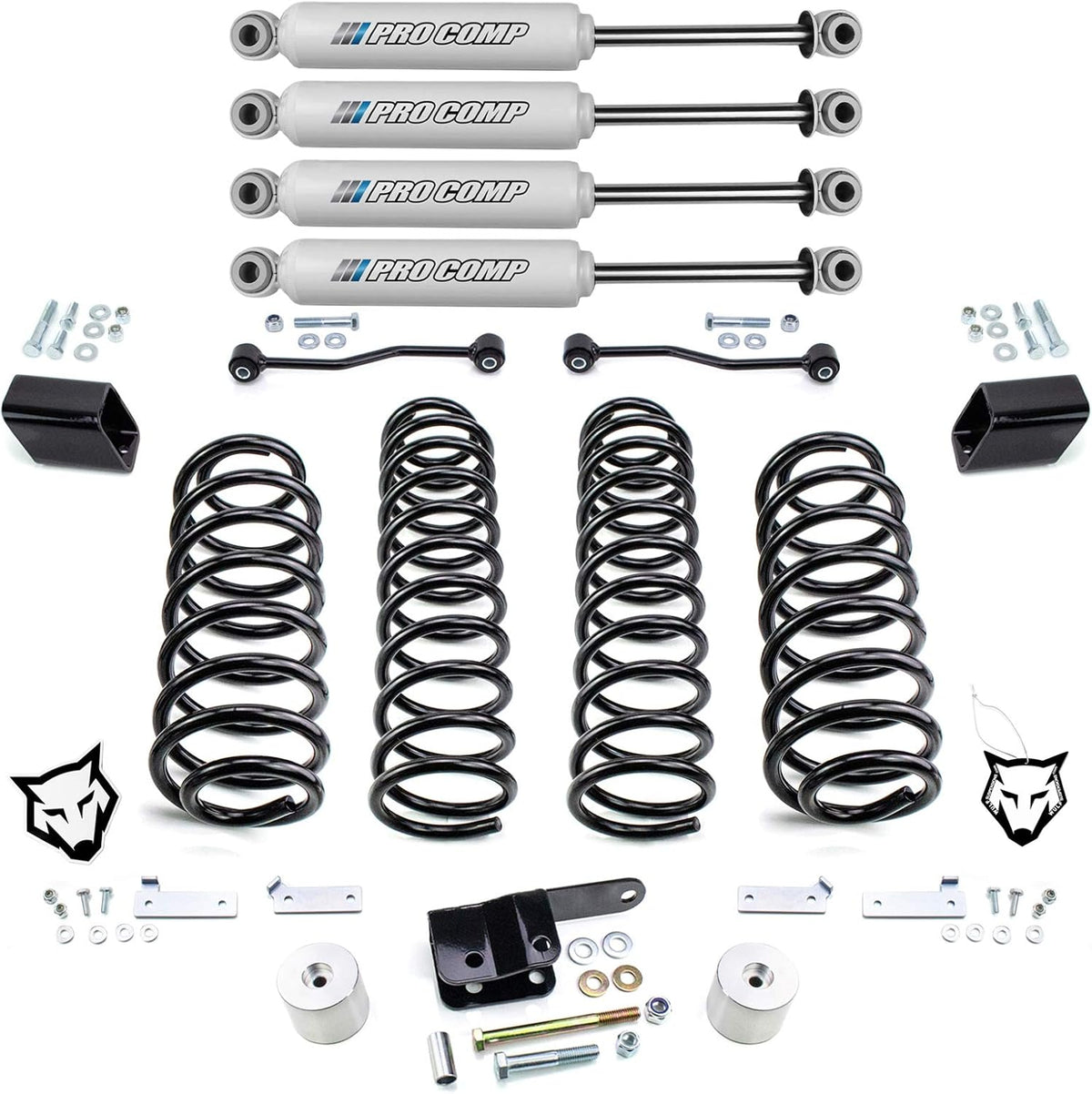 3" Lift Kit with Pro Comp Shocks for Jeep Wrangler JL Z4700