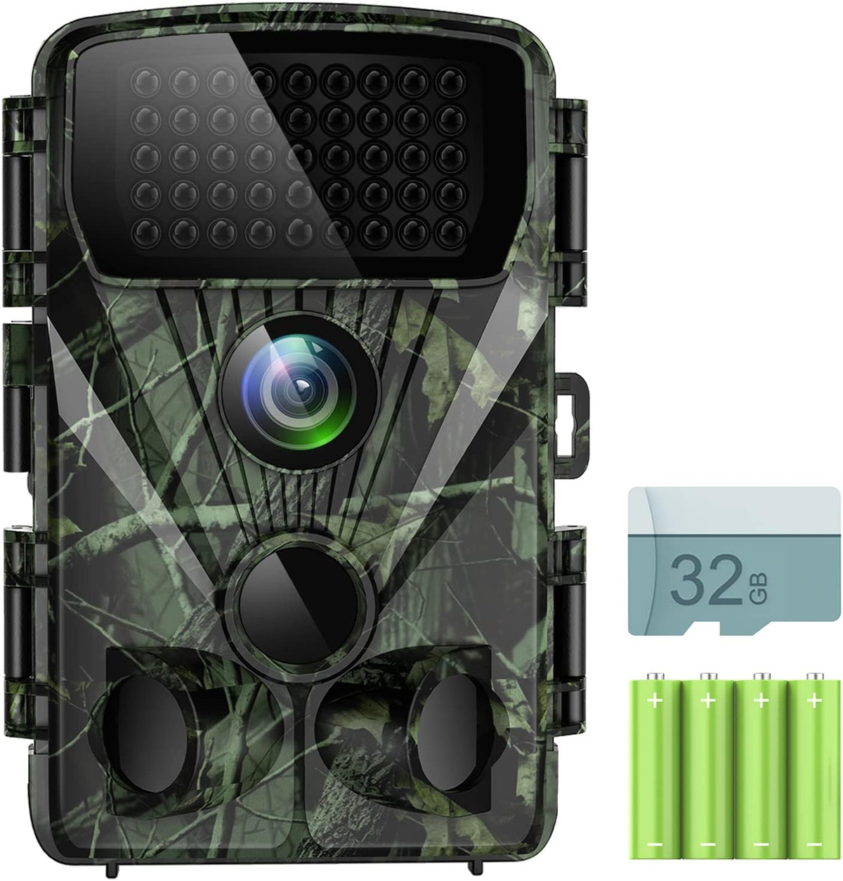 4K 30MP Trail Camera with Night Vision, 120° Wide Angle, IP65 Waterproof U4496