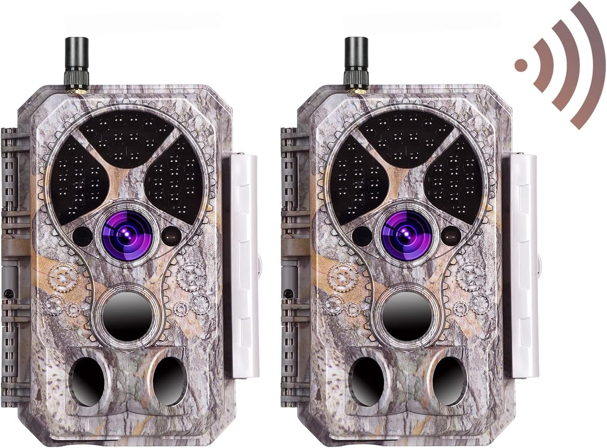 32MP 1296P Wireless Trail Camera with Night Vision L7210