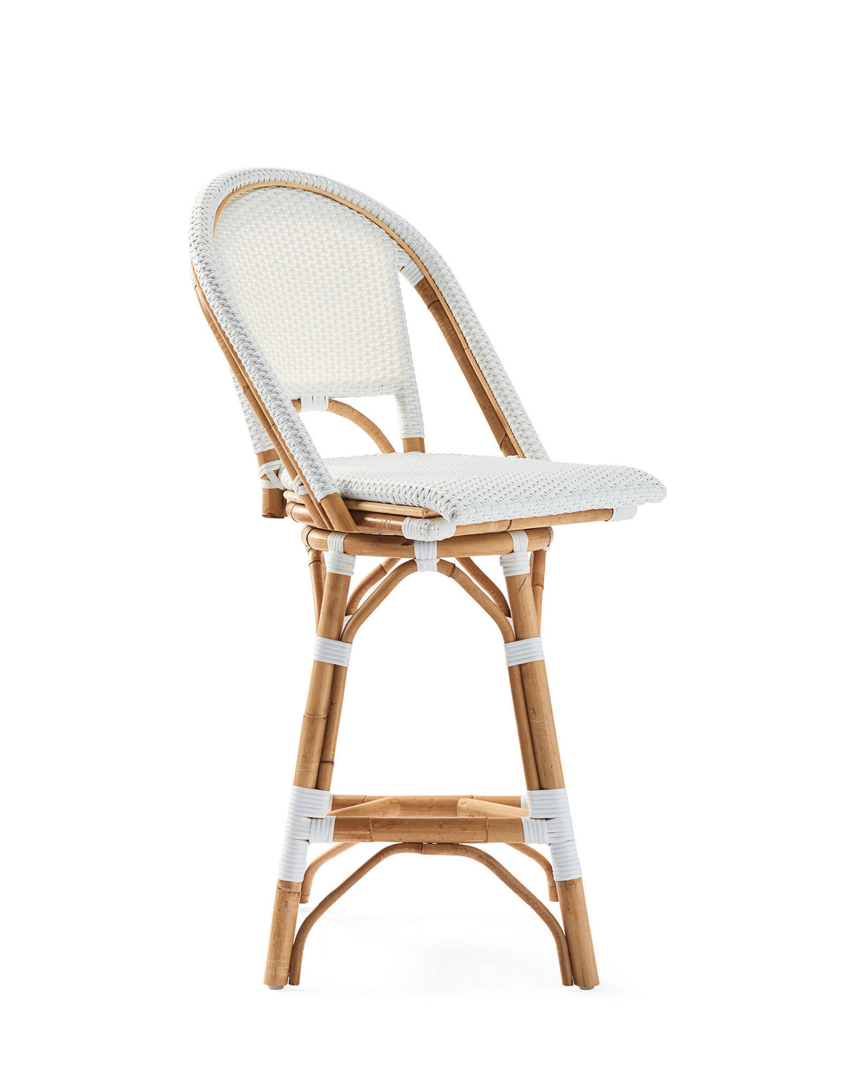 White Swivel Counter Stool F71689