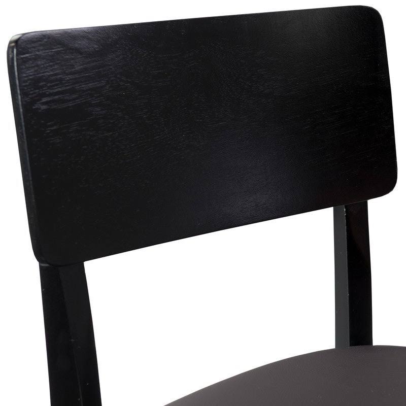 Black Contemporary Bar Stool K5029