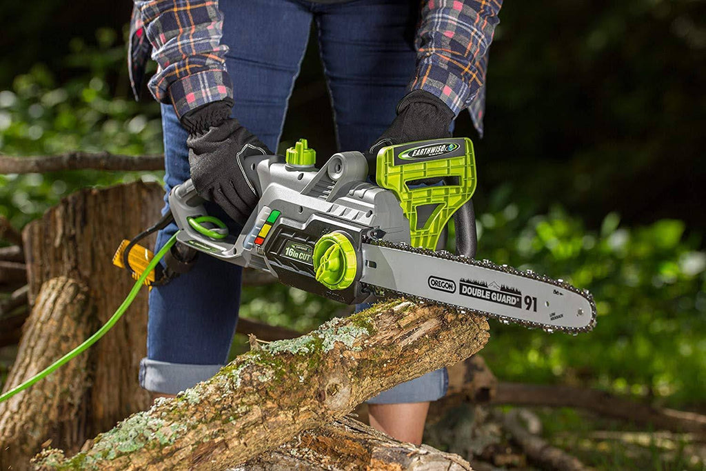 16-Inch 12-Amp Corded Electric Chain Saw Y2906