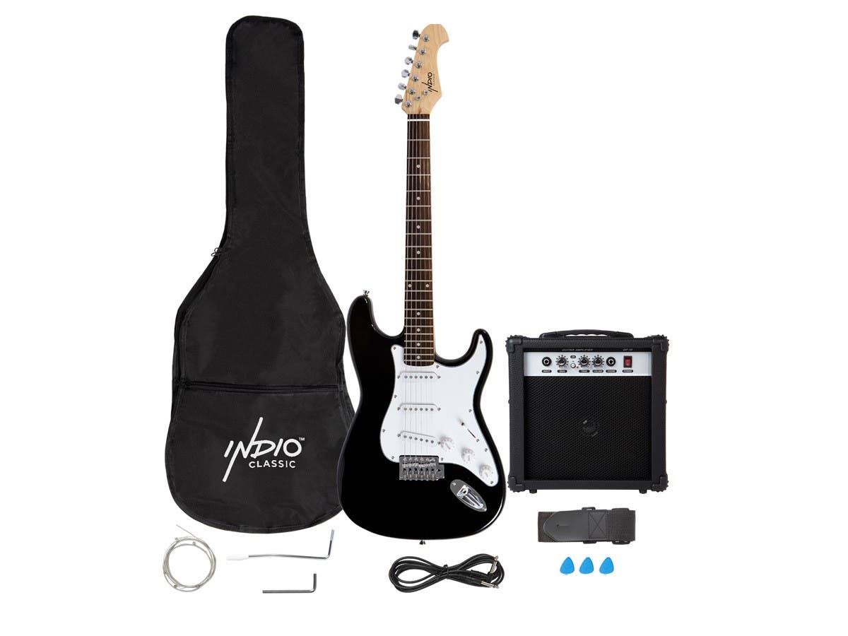 Cali Complete Electric Guitar Package with 10 Watt Amp and Accessories O593395