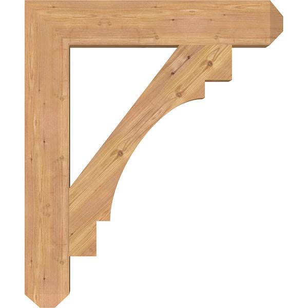 Western Red Cedar Smooth Bracket I816