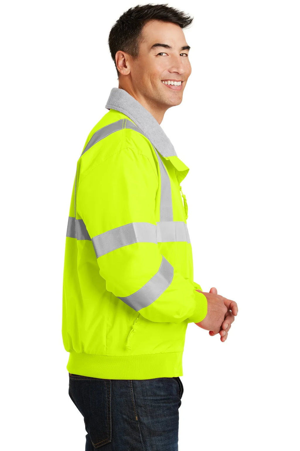 Challenger Jacket With Reflective Taping T8499