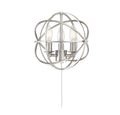 Satin Nickel Fan Light Kit R359