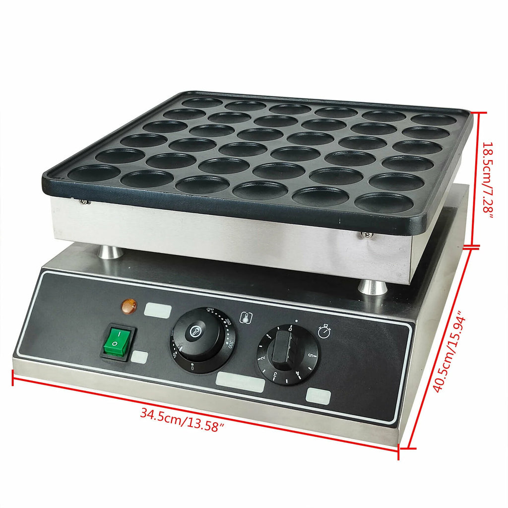 36 Grid Non-stick Electric Waffle Maker N749358