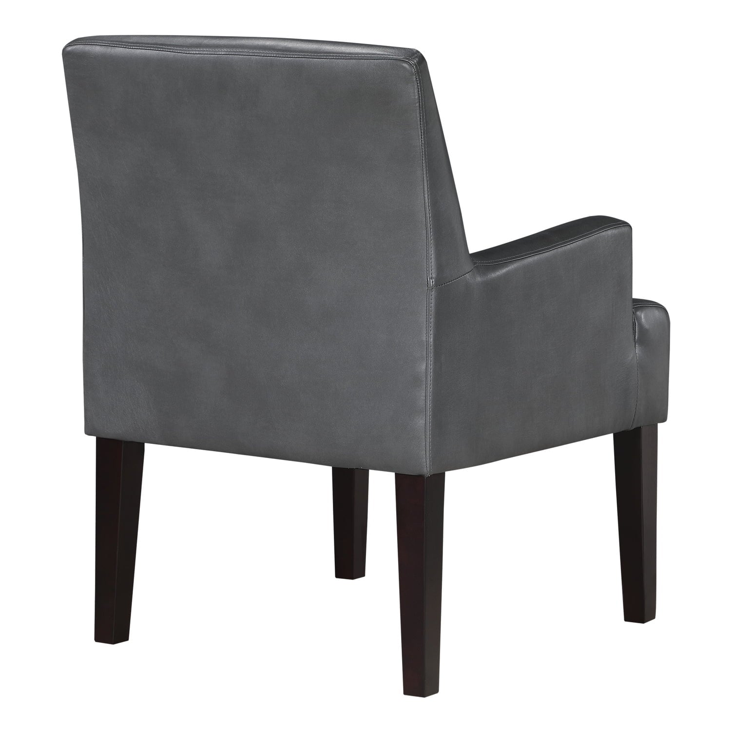 Cream Faux Leather Guest Chair N199