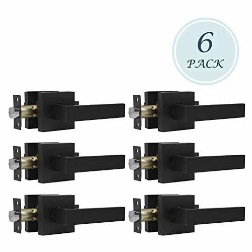 6 Pack Matte Black Interior Door Handles R857