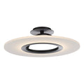 Black LED Semi-Flush Mount B985523