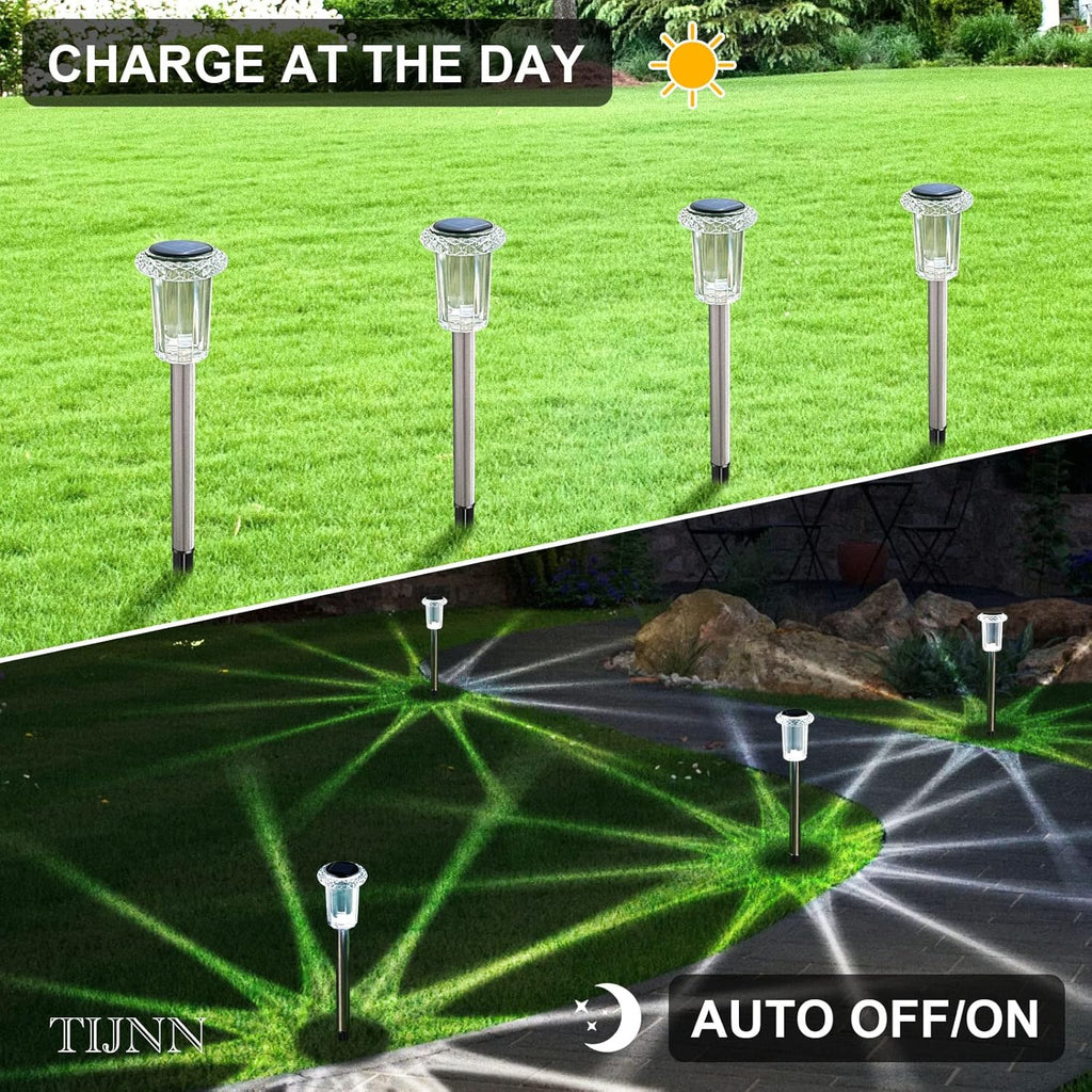 12 Packs Solar Sidewalk Lights W653