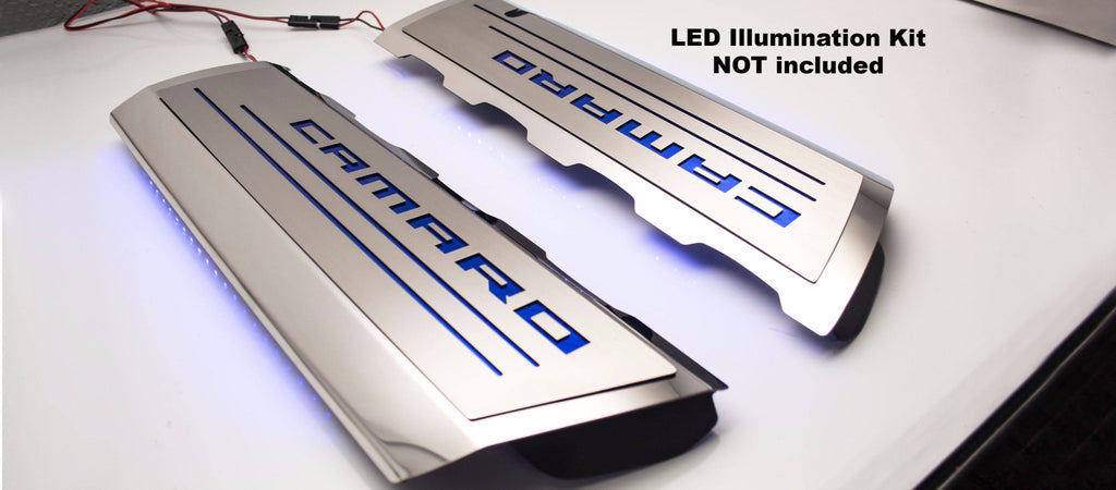Brushed Black Fuel Rail Cover Top Plate J1747