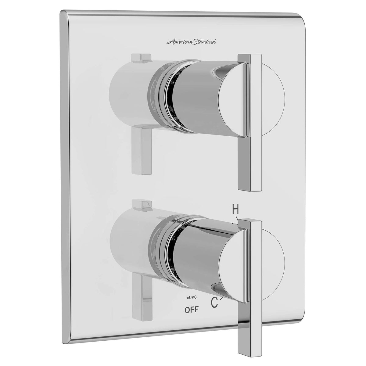 Chrome 2-Handle Integrated Shower Diverter Trim Only Z802597