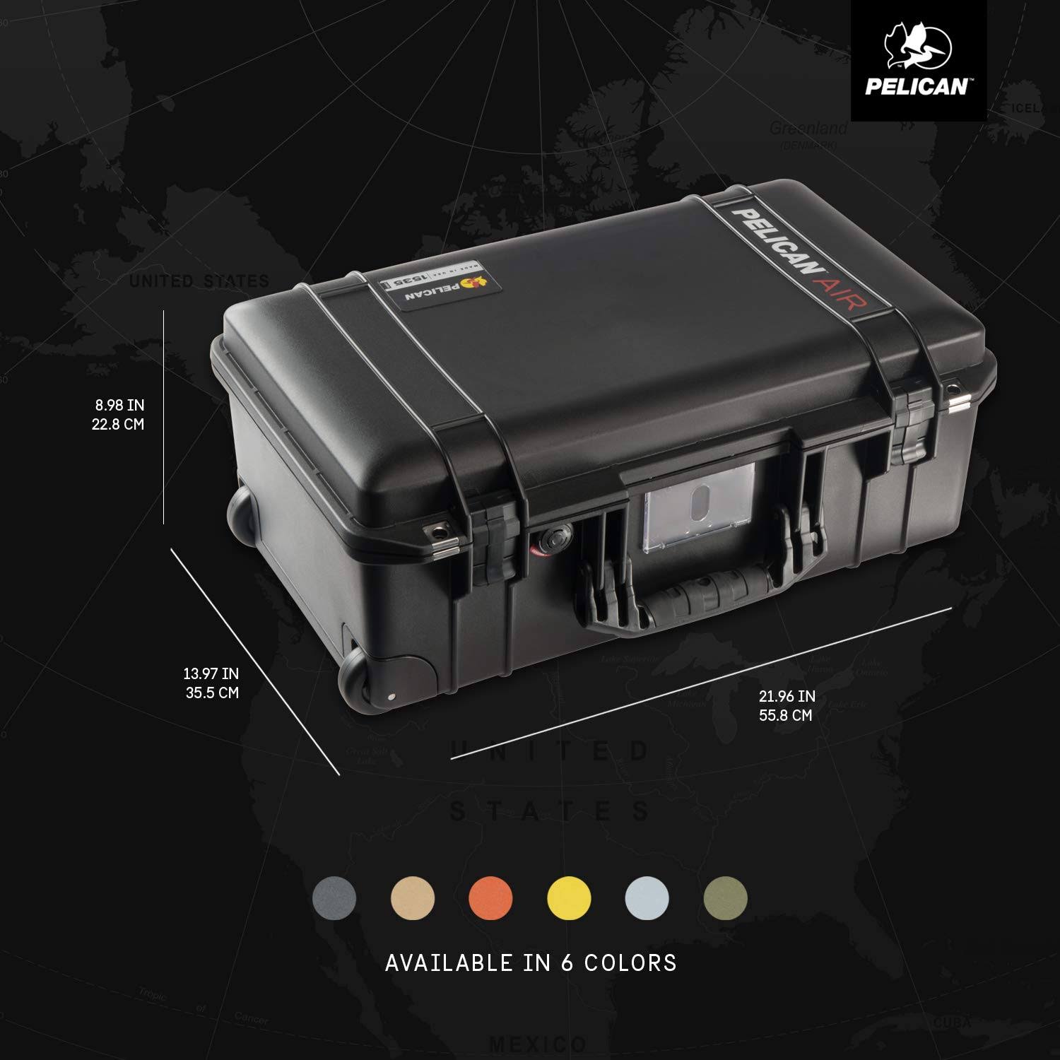 Black Pelican Air Case with Foam E700