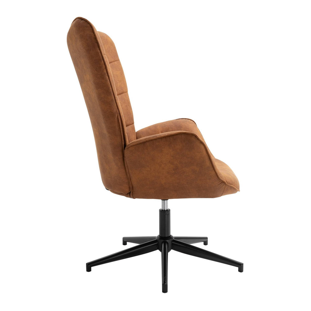 Dark Green Leisure Chair with Round Arm C694930