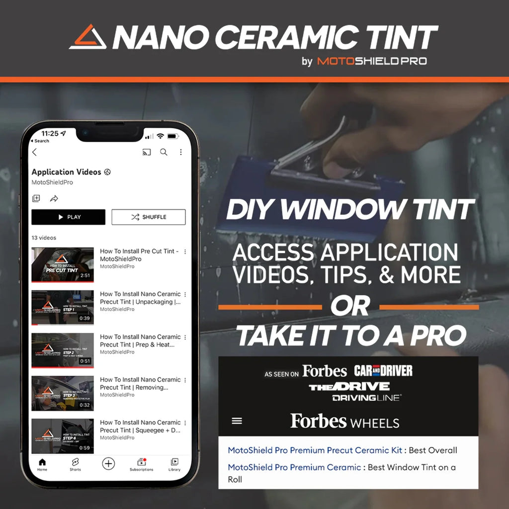 Ceramic Window Tint Film Front Windshield 70% Q8057