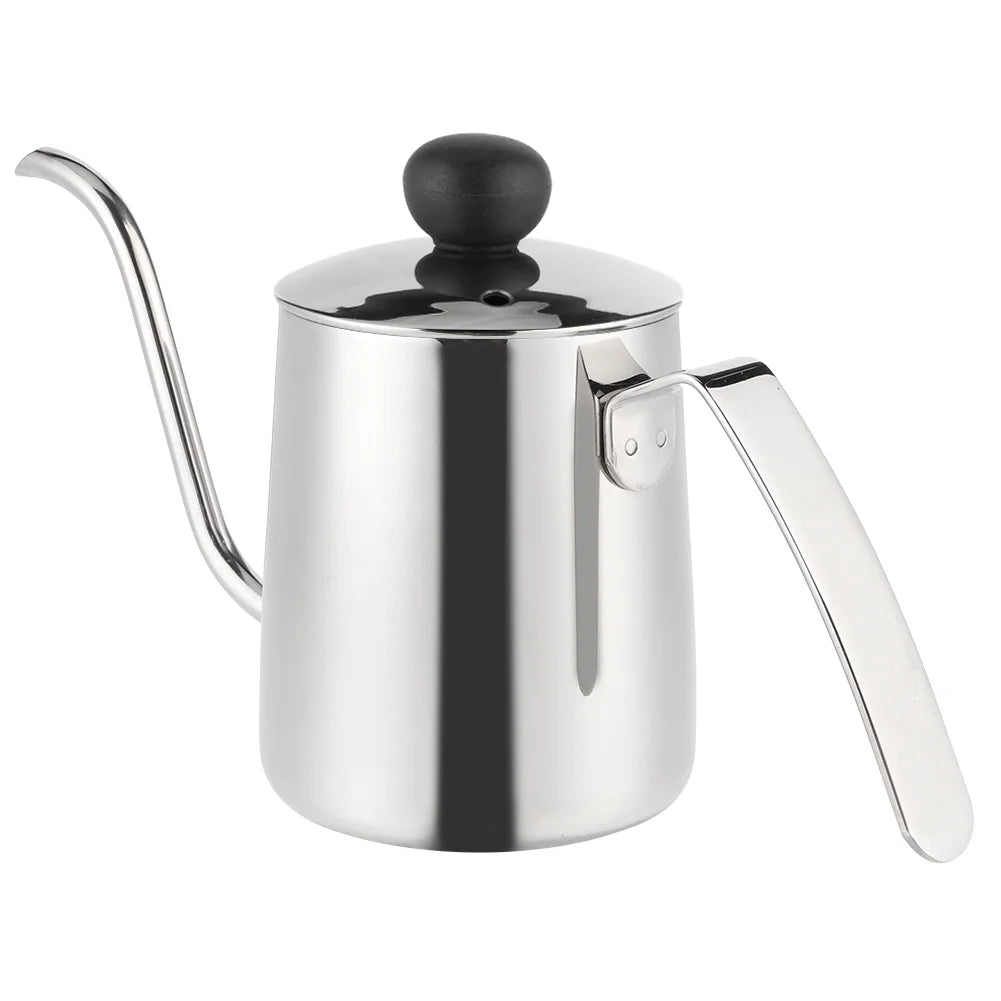 250ml Stainless Steel Coffee Pot with Lid Y4118