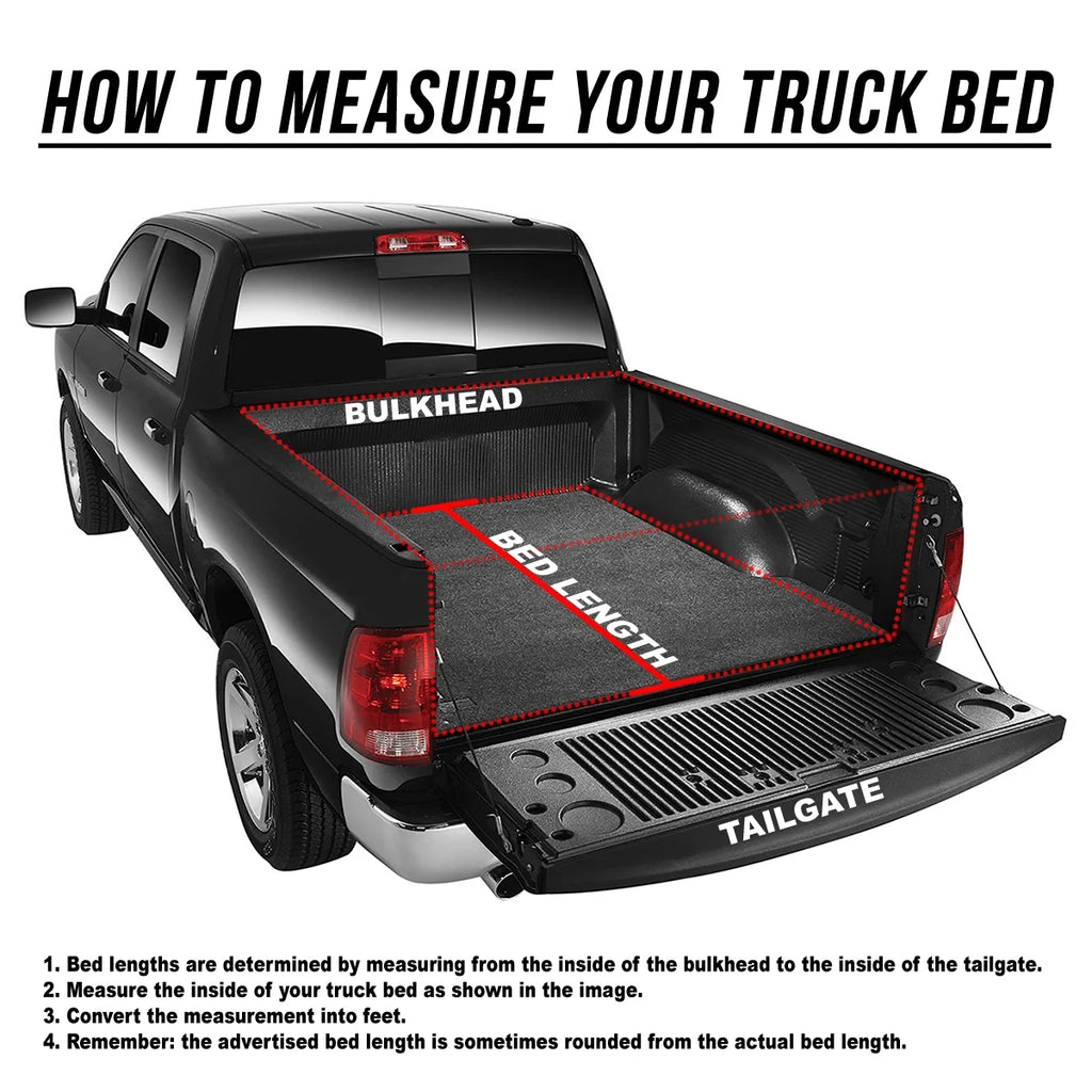 Tri-Fold Soft Top Tonneau Cover A6903