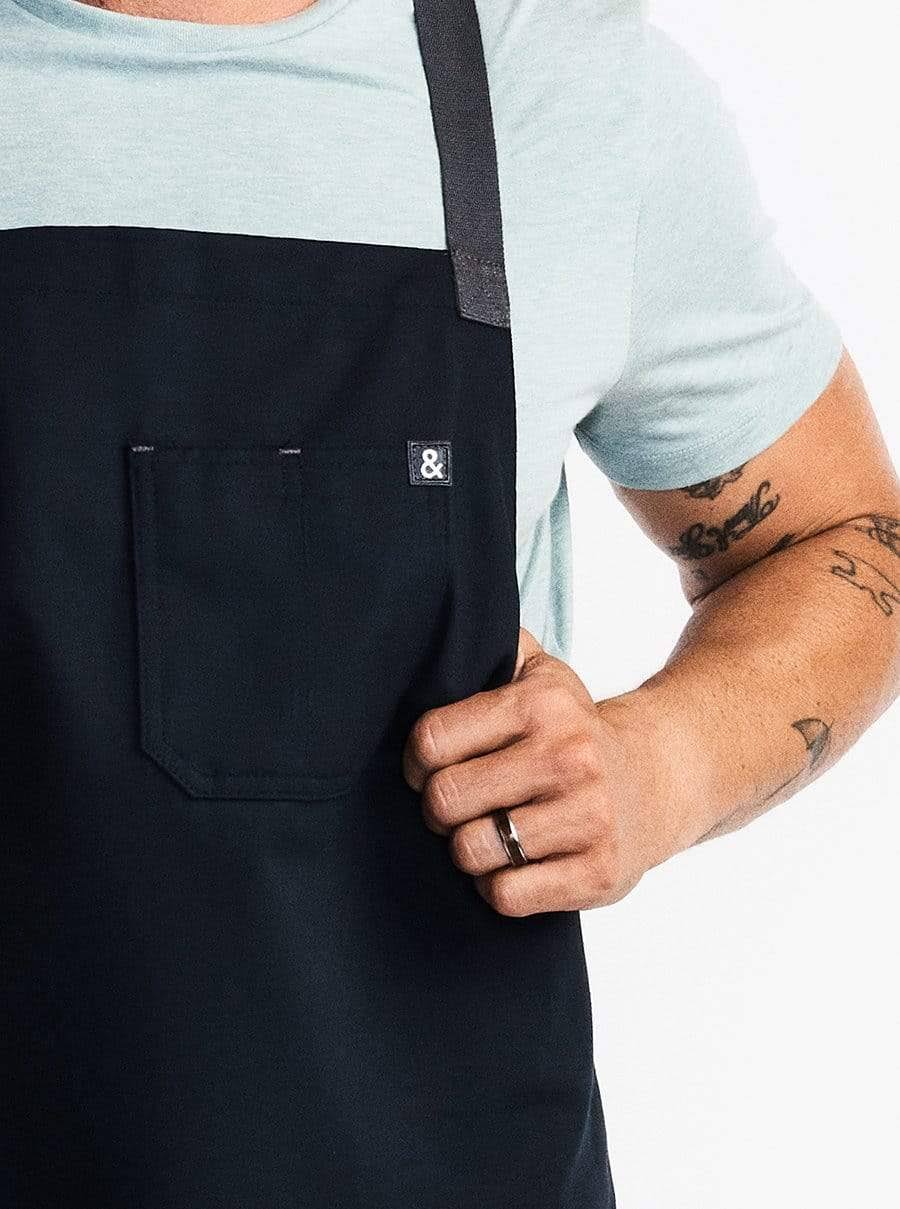 Midnight Blue Crossback Apron M19259