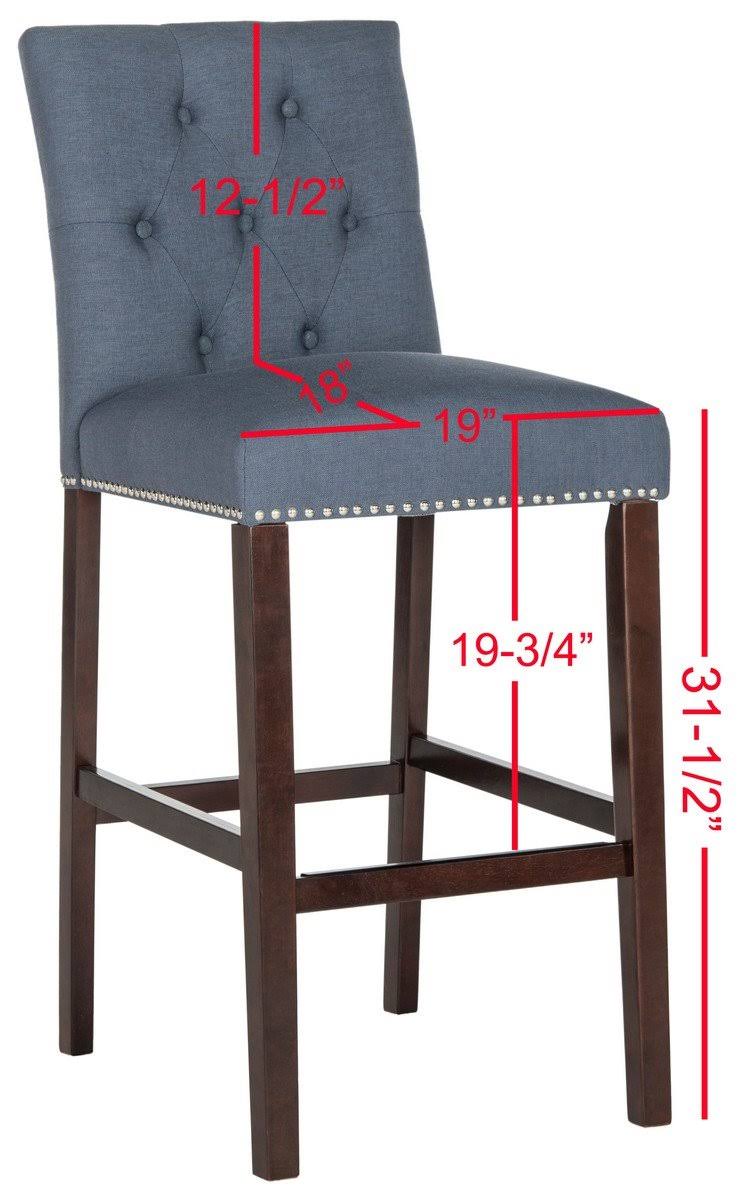 Navy Espresso Bar Stool Z571