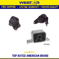 3PCS Motor & Trans Mount Set for 2003-2011 Honda Element 2.4L Auto Trans S4770