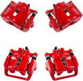 Red Powder Coated Caliper Assembly Set Kit P214658