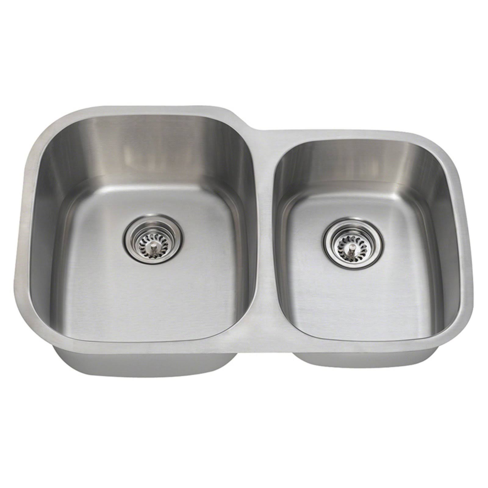 Offset Stainless Steel Sink V341278