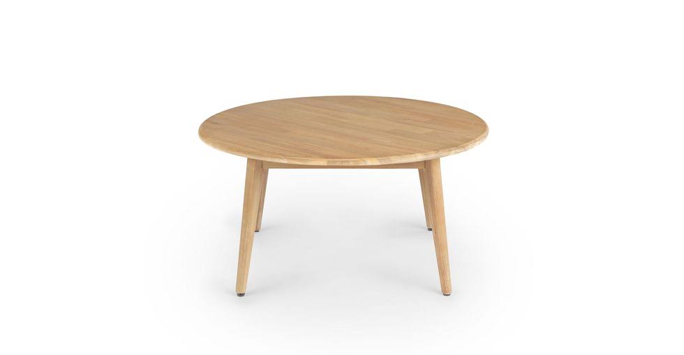 32x22 Round Acacia Coffee Table K70388