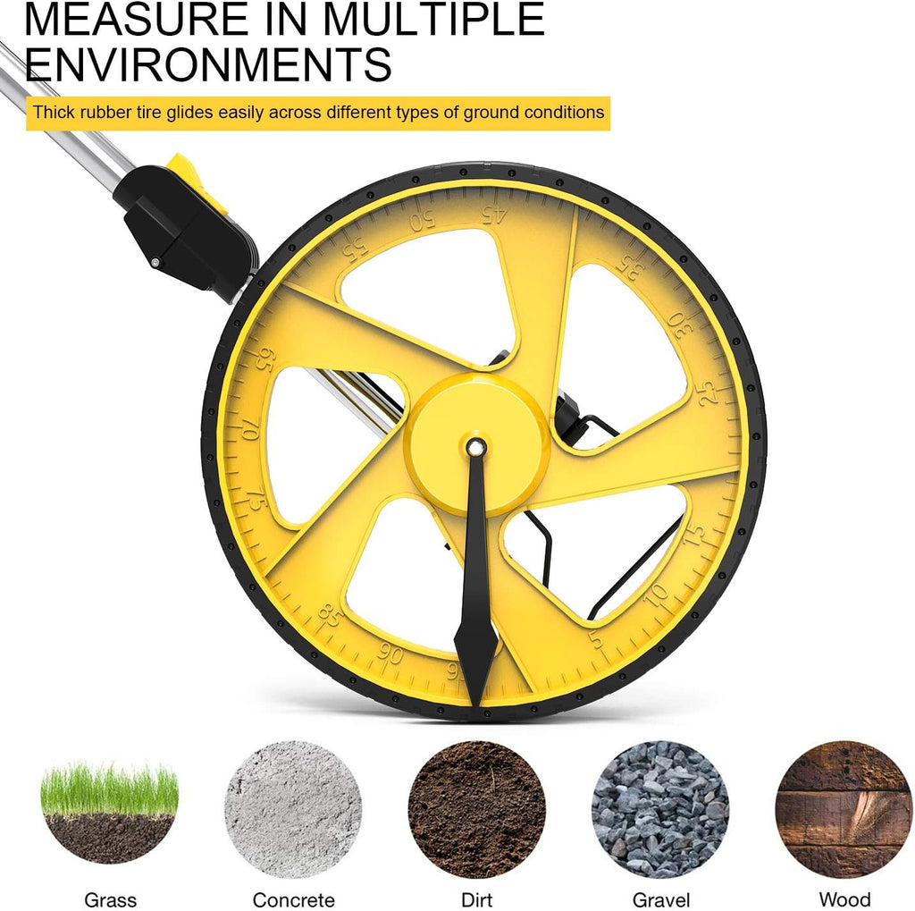 12-Inch Digital Measuring Wheel Y2607