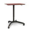 Cherry Height Adjustable Mobile Podium K89052