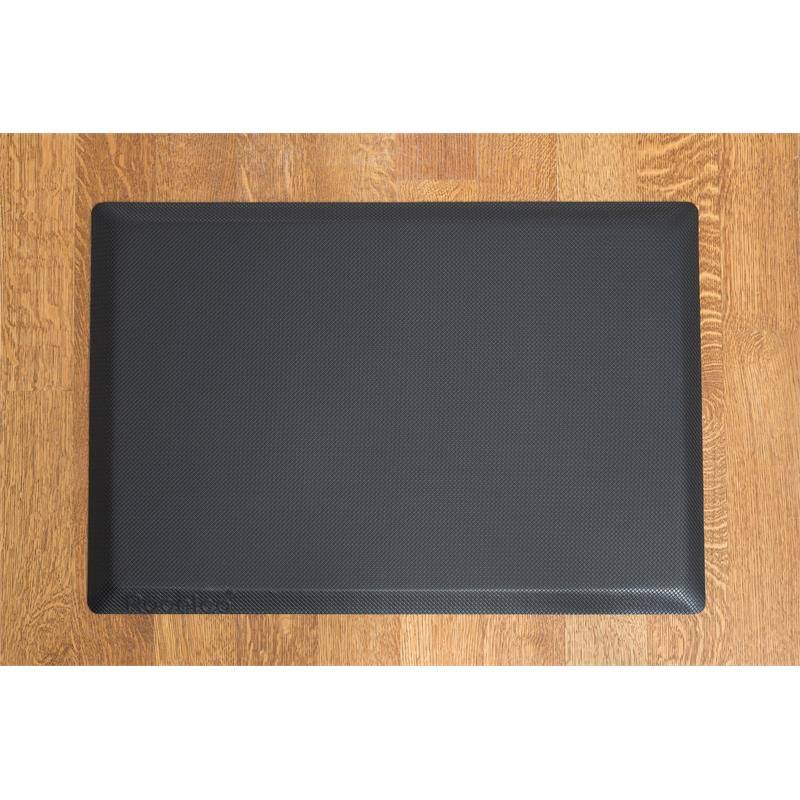 Standing Desk Converter with Floor Mat 31.5 inch Gray S803676