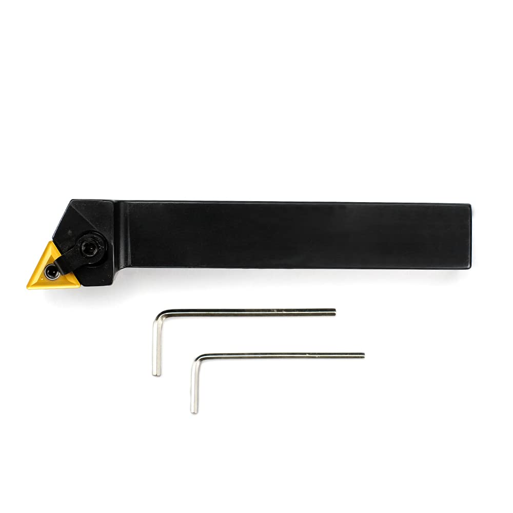 Lathe Turning Tool Holder with TNMG332 Insert, 93 Degree, Pack of 2 K832