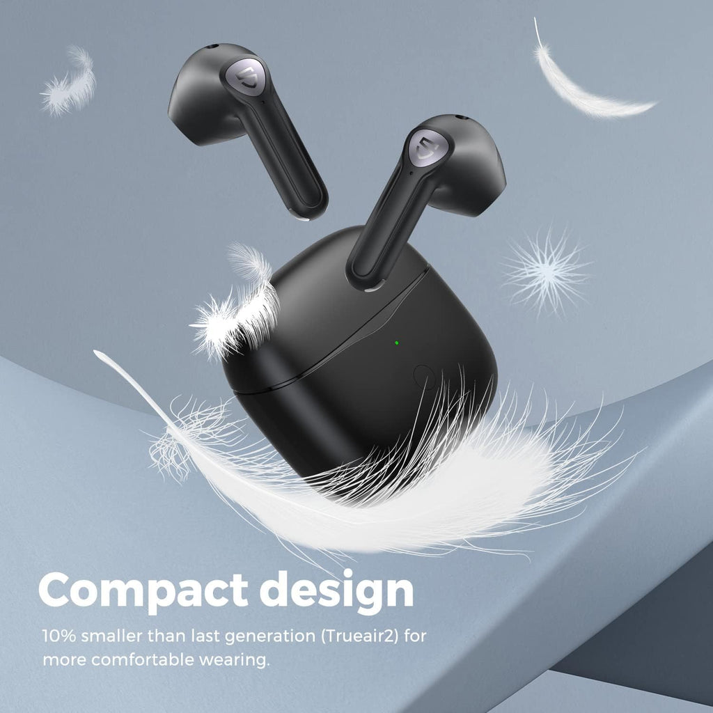 Wireless Earbuds with 14.2mm Driver, Bluetooth V5.2, Four Mic, 17.5 Hrs P414474