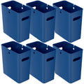 4.2 gal Polypropylene Trash Can with Handles, Pack of 6 L789779