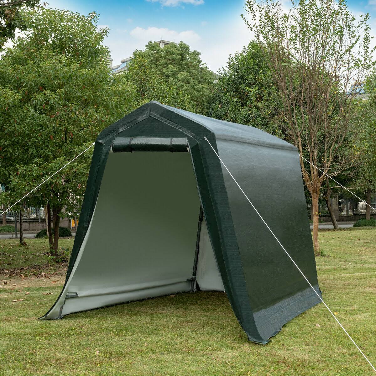 6 x 8 Outdoor Carport Patio Storage Shelter Shed Car Canopy P80692