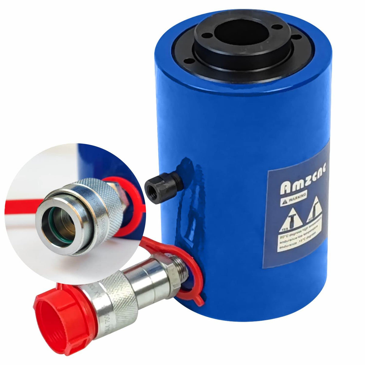 30T Hollow Single Acting Hydraulic Cylinder M9054